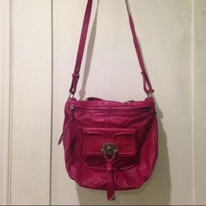 Fuscsia Francesco Biasia Purse/Crossbody